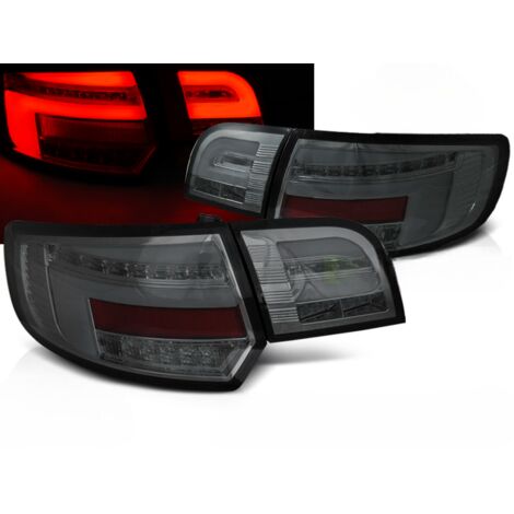 Paire de feux arriere Audi A3 8P sportback de 2008 a 2012 FULL LED BAR fume