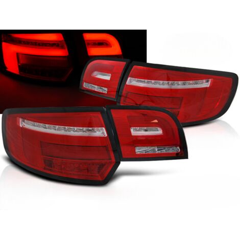 Paire de feux arrière Audi A3 8P Sportback de 2008 a 2012 FULL LED rouge blanc