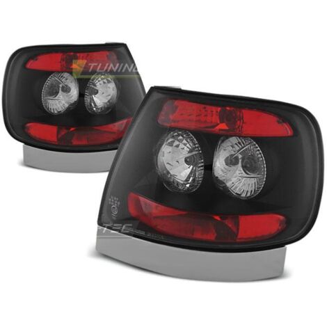 Paire de feux arrière Audi A4 94-00 berline noir-27287797