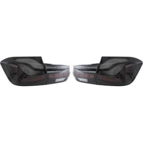 Paire de feux arriere BMW Serie 3 F30 2011-2019 Led Fume Dyn-38697819