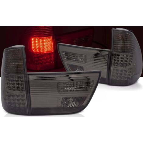 Paire de feux arriere BMW X5 E53 de 1999 a 2003 LED Fume
