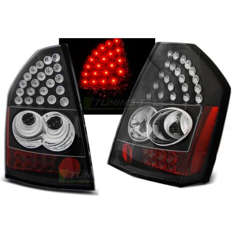 Paire de feux arriere Chrysler 300C 09-10 LED noir