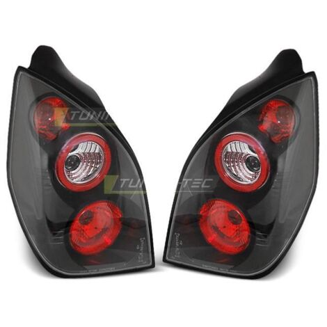Paire de feux arriere Citroen C2 03-10 noir-27335856
