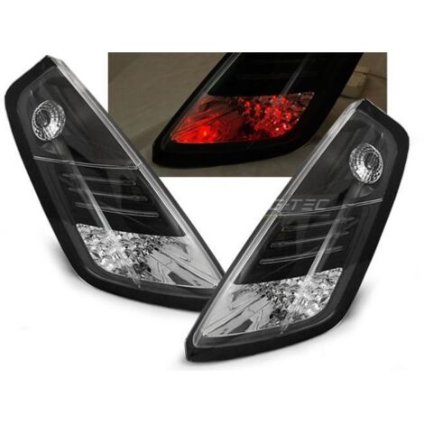 Paire de feux arriere Fiat Grande Punto 05-09 LEd noir