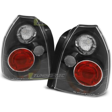 Paire de feux arriere Honda Civic 95-01 noir-27335952