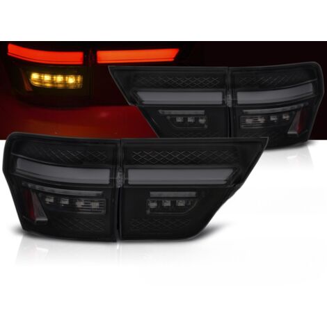 Paire de feux arriere Jeep Grand cherokee 11-13 FULL LED Noir Fume
