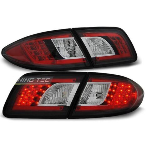 Paire de feux arriere Mazda 6 02-07 LED noir