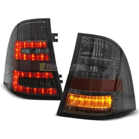 Paire de feux arriere Mercedes ML W163 98-05 LED fume