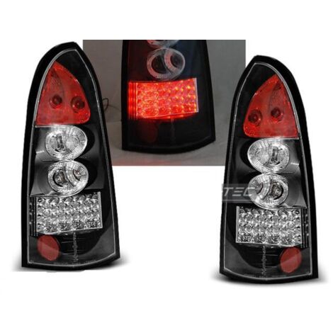 Paire de feux arriere Opel Astra G 97-04 LED noir