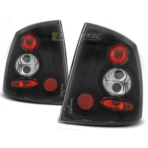 Paire de feux arriere Opel Astra G 97-04 noir-27336143