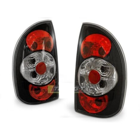 Paire de feux arriere Opel Corsa B 5 portes 93-00 noir-27336168