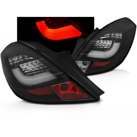 Paire de feux arriere Opel Corsa D de 2006 a 2014 LED BAR noir