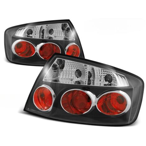 Paire de feux arriere Peugeot 407 berline de 2004 a 2011 noir-27336241