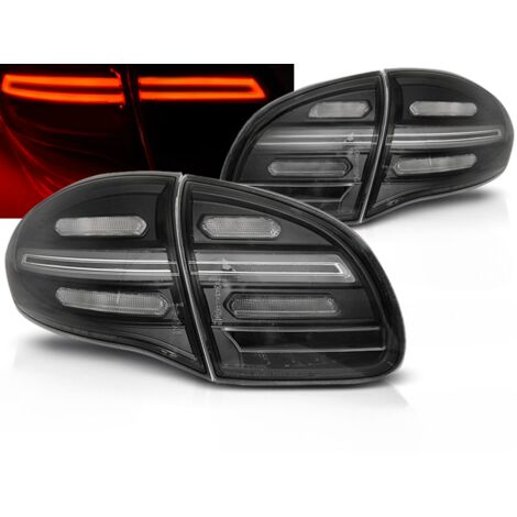 Paire de feux arriere Porsche Cayenne de 2010 a 2015 FULL LED Noir