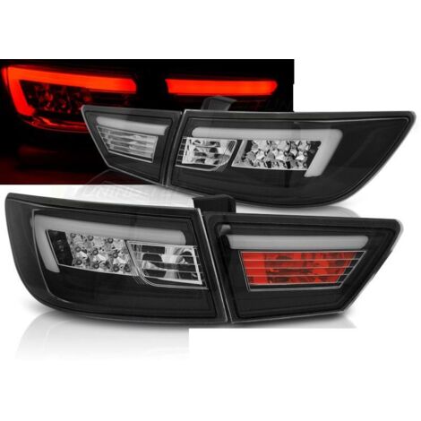 Paire de feux arriere Renault Clio 4 13-16 LED BAR noir