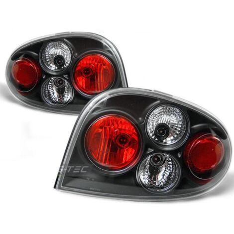 Paire de feux arriere Renault Megane coupe 96-02 noir-27336267