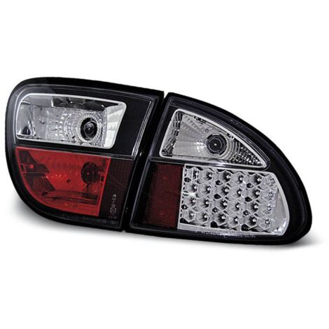 Paire de feux arriere Seat Leon 99-04 LED noir