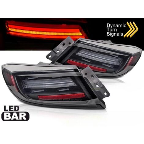 Paire de feux arriere Toyota GR86 21- led Bar Noir