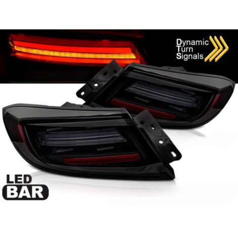 Paire de feux arriere Toyota GR86 21- led Bar Noir fume