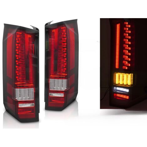 Paire de feux arriere VW Crafter de 17-24 FULL LED DYN Rouge Blanc-42044721