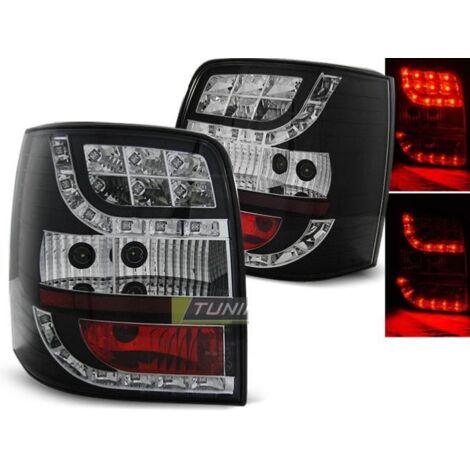 Paire de feux arriere VW Passat 3BG 00-04 break noir led