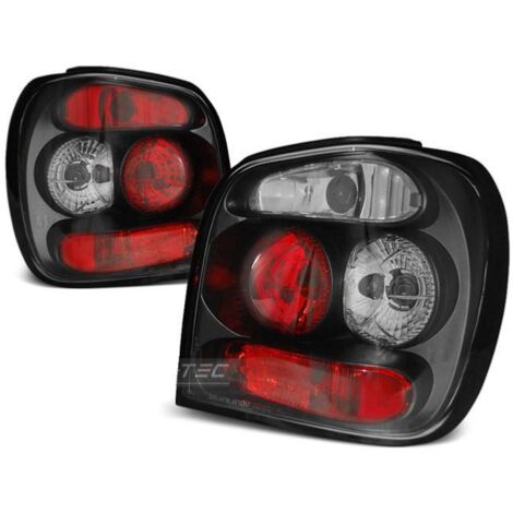 Paire de feux arriere VW Polo 6N2 99-01 noir-27336497