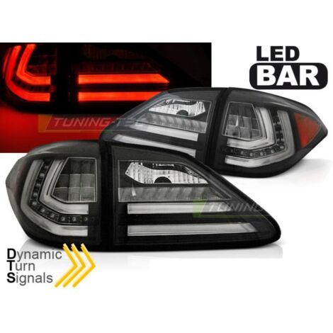 Paire de Feux arrieres Lexus RX 350 09-12 LED BAR Noir-30617093