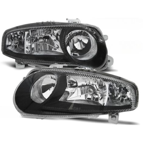 Paire de feux phares Alfa Romeo 147 de 2001 a 2004 design noir-27360950
