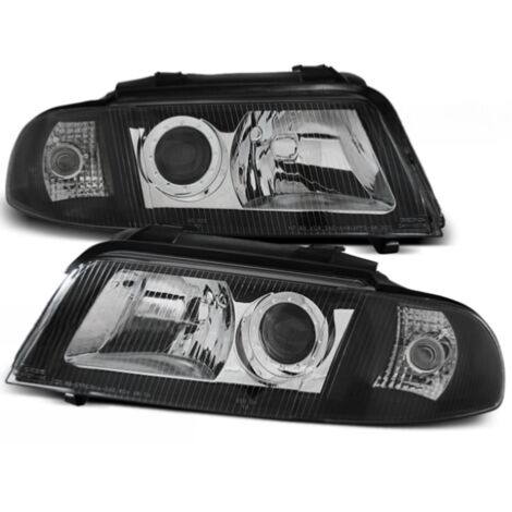 Paire de feux phares Audi A4 B5 de 1999 a 2000 design noir-27361013