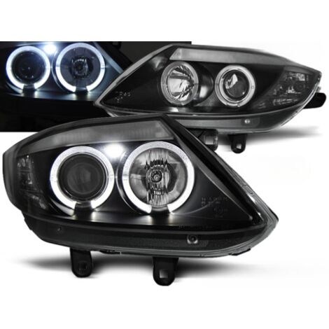 Paire de feux phares BMW Z4 E85/E86 de 2002 a 2008 angel eyes noir-27361114