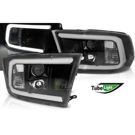 Paire de feux phares Dodge Ram 09-18 LED LTI noir-32209103