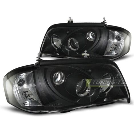 Paire de feux phares Mercedes W202 classe C 93-00 noir-27361461
