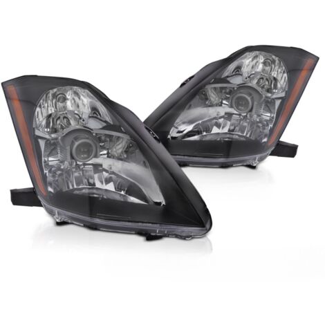 Paire de feux phares Nissan 350Z de 2003 a 2005 Design Noir-41272646