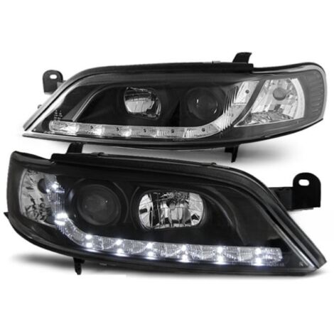 Paire de feux phares Opel Vectra B 99-02 Daylight led noir-27361689