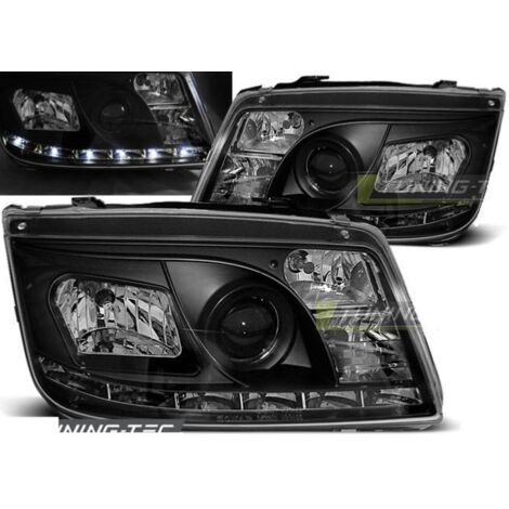 Paire de feux phares VW Bora 98-05 Daylight led noir-27361881