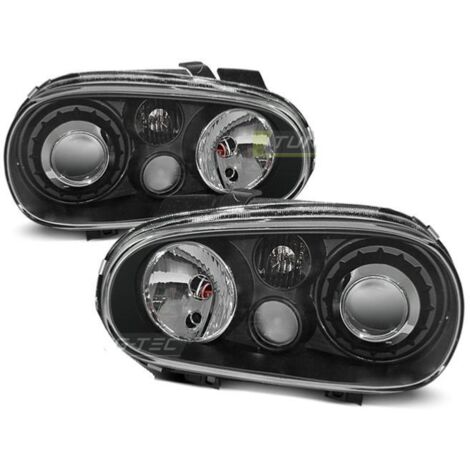 Paire de feux phares VW Golf 4 97-03 Look R32 noir-27361930