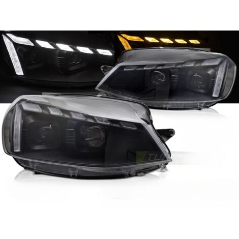 Paire de feux phares VW Golf 7 de 2017 a 2019 LED DRL Dyn Noir-41386890