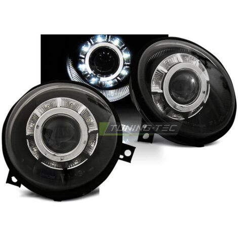Paire de feux phares VW Lupo 98-05 Daylight led noir-27361978