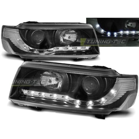 Paire de feux phares VW Passat B4 93-97 Daylight led noir-27361985