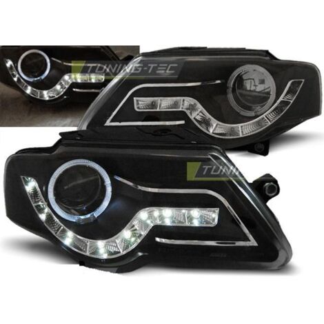Paire de feux phares VW Passat B6 3C 05-10 Daylight noir-27362026