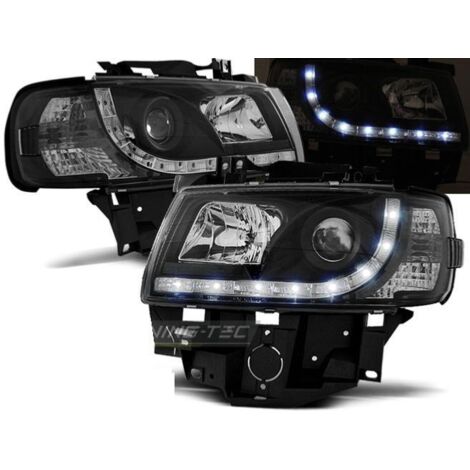Paire de feux phares VW T4 bus 96-03 Daylight led noir-27362065
