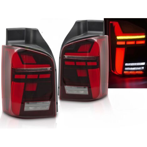 Paire de feux VW T5 03-15 FULL LED BAR Dyn Rouge-42422080