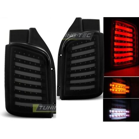 Paire de feux VW T5 03-15 Full LED noir fume hayon
