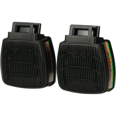 Paire de filtres 3M D8059 ABEK1 - Noir -