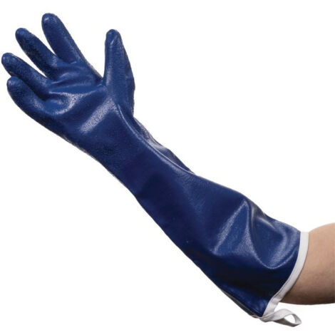 Paire de Gant Anti-Vapeur Bleu SteamGuard 510 mm - Burnguard