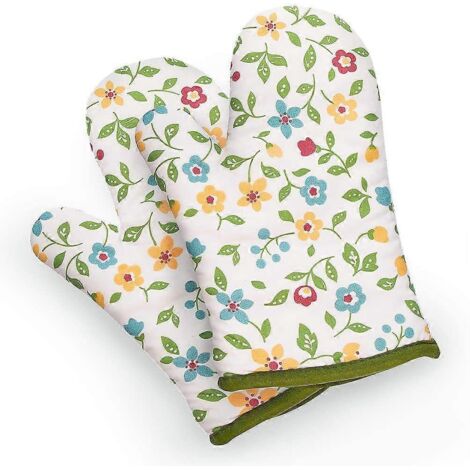 paire de gants de cuisine, gants de cuisine résistants à la chaleur, gants isolants antidérapants pour griller, cuisiner et pâtisser.