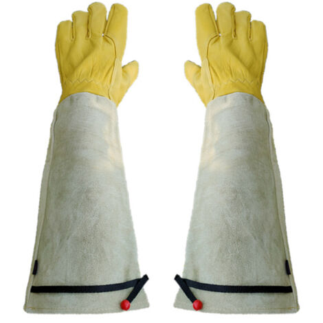 paire de gants de jardinage - L (dorés)
