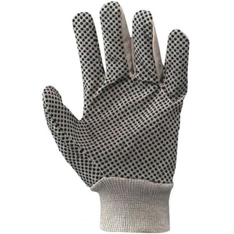 Paire De Gants De Travail Antidérapants à Pois Excellente Adhérence Taille 10