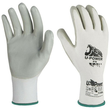 Paire de gants de travail t11 - enduit nitrile, leger et resistant