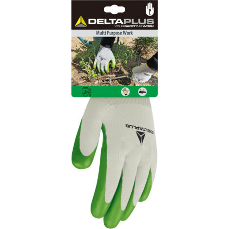 Paire De Gants Multi-travaux Dpve733 Vert - Delta Plus